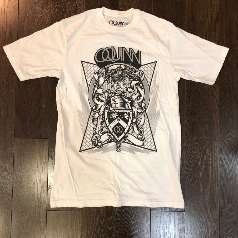 O’Quinn Tee Shirt White Medium EUC